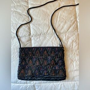 Y2K Vintage Regale Handmade Beaded crossbody Purse